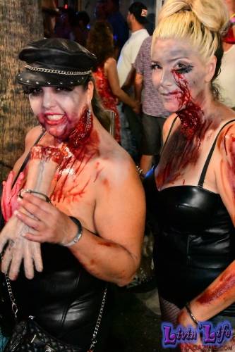Vibrant Body Art and Elaborate Costumes at Fantasy Fest 2018, Key West