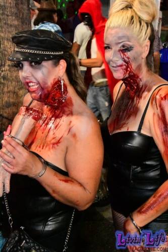 Vibrant Body Art and Elaborate Costumes at Fantasy Fest 2018, Key West