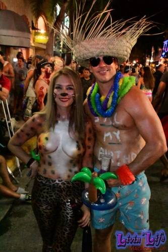 Vibrant Body Art and Elaborate Costumes at Fantasy Fest 2018, Key West