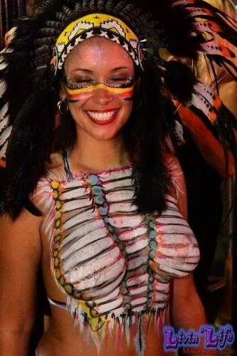 Vibrant Body Art and Elaborate Costumes at Fantasy Fest 2018, Key West