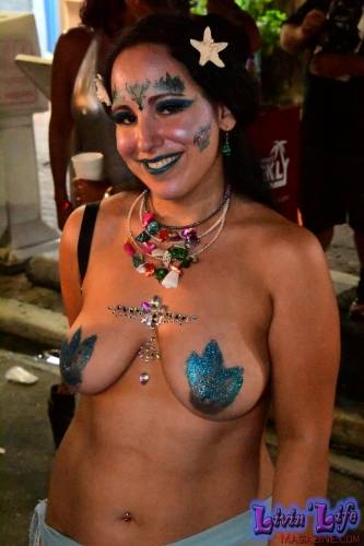 Vibrant Body Art and Elaborate Costumes at Fantasy Fest 2018, Key West