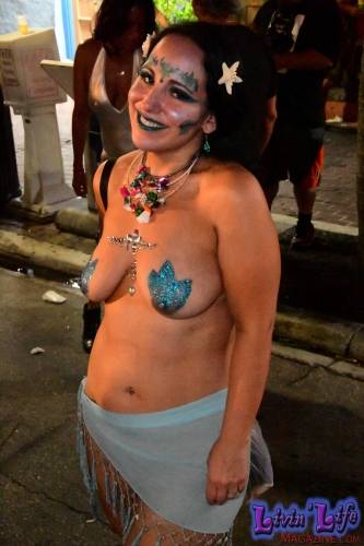 Vibrant Body Art and Elaborate Costumes at Fantasy Fest 2018, Key West
