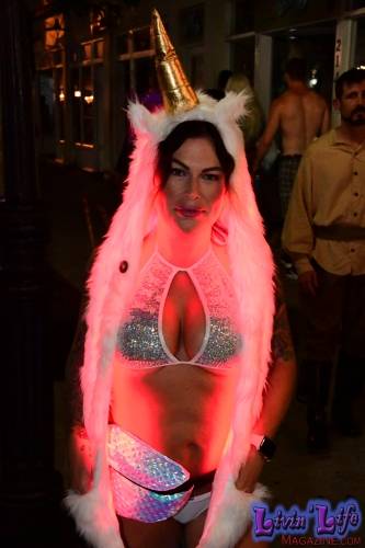 Vibrant Body Art and Elaborate Costumes at Fantasy Fest 2018, Key West