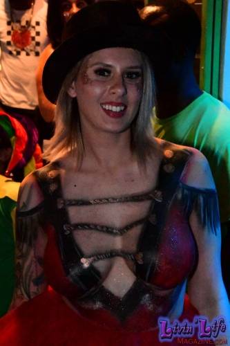 Vibrant Body Art and Elaborate Costumes at Fantasy Fest 2018, Key West