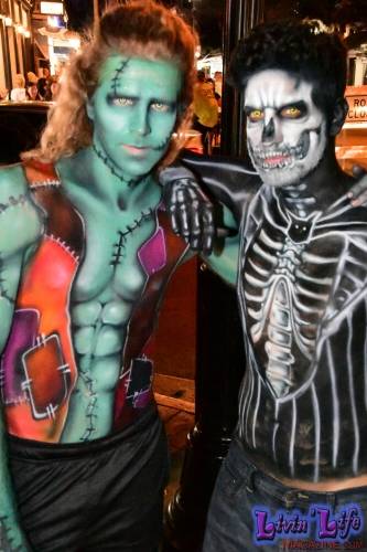 Vibrant Body Art and Elaborate Costumes at Fantasy Fest 2018, Key West
