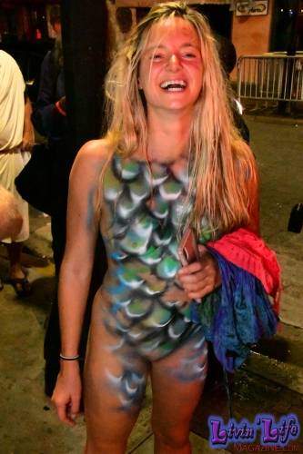 Vibrant Body Art and Elaborate Costumes at Fantasy Fest 2018, Key West