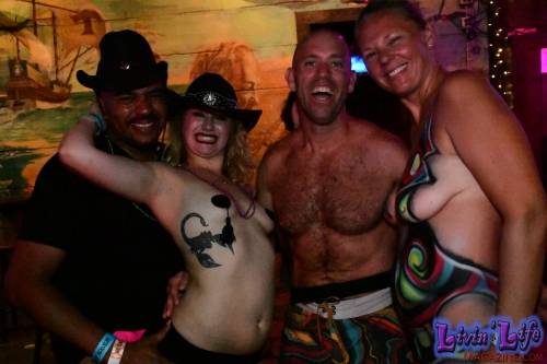Vibrant Body Art and Elaborate Costumes at Fantasy Fest 2018, Key West