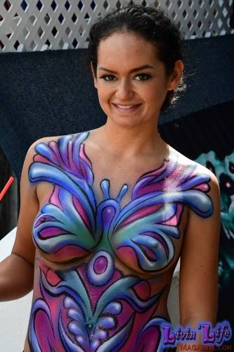 Vibrant Body Art and Elaborate Costumes at Fantasy Fest 2018, Key West