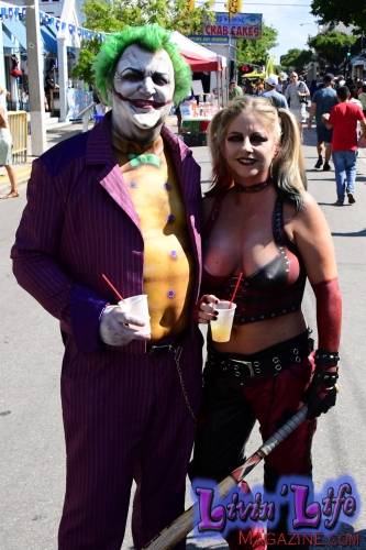 Vibrant Body Art and Elaborate Costumes at Fantasy Fest 2018, Key West