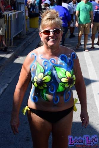 Vibrant Body Art and Elaborate Costumes at Fantasy Fest 2018, Key West