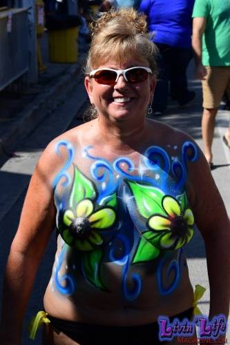 Vibrant Body Art and Elaborate Costumes at Fantasy Fest 2018, Key West