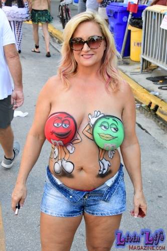 Vibrant Body Art and Elaborate Costumes at Fantasy Fest 2018, Key West