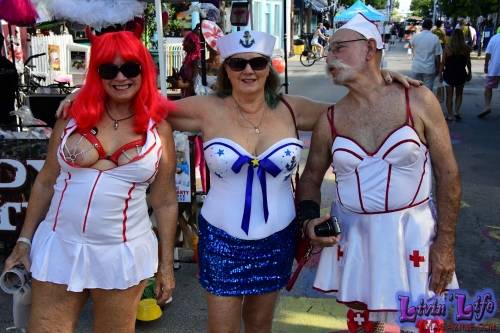 Vibrant Body Art and Elaborate Costumes at Fantasy Fest 2018, Key West