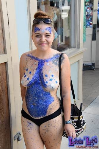 Vibrant Body Art and Elaborate Costumes at Fantasy Fest 2018, Key West