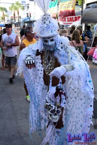 Vibrant Body Art and Elaborate Costumes at Fantasy Fest 2018, Key West