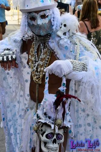 Vibrant Body Art and Elaborate Costumes at Fantasy Fest 2018, Key West