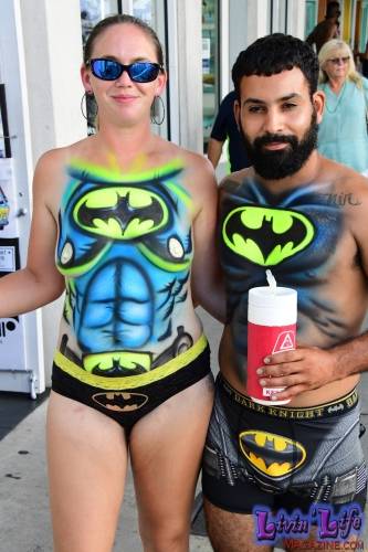 Vibrant Body Art and Elaborate Costumes at Fantasy Fest 2018, Key West