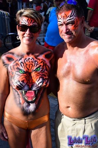 Vibrant Body Art and Elaborate Costumes at Fantasy Fest 2018, Key West