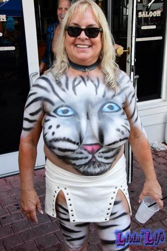 Vibrant Body Art and Elaborate Costumes at Fantasy Fest 2018, Key West