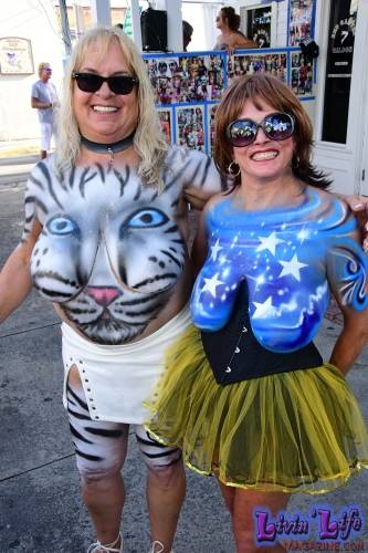 Vibrant Body Art and Elaborate Costumes at Fantasy Fest 2018, Key West