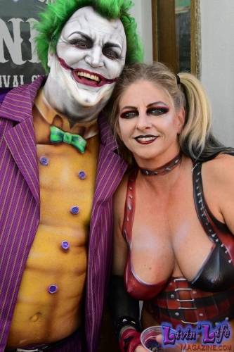 Vibrant Body Art and Elaborate Costumes at Fantasy Fest 2018, Key West