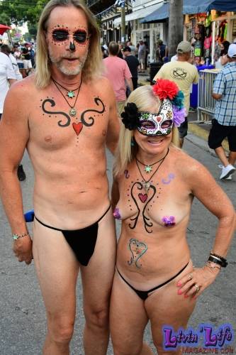 Vibrant Body Art and Elaborate Costumes at Fantasy Fest 2018, Key West