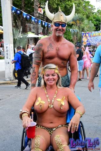 Vibrant Body Art and Elaborate Costumes at Fantasy Fest 2018, Key West