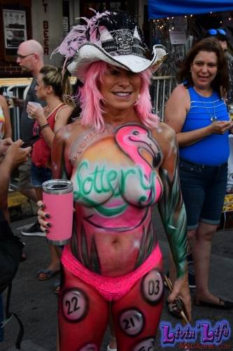 Vibrant Body Art and Elaborate Costumes at Fantasy Fest 2018, Key West