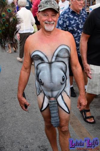 Vibrant Body Art and Elaborate Costumes at Fantasy Fest 2018, Key West