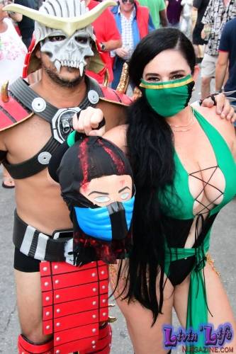 Vibrant Body Art and Elaborate Costumes at Fantasy Fest 2018, Key West
