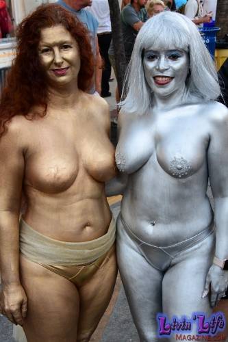 Vibrant Body Art and Elaborate Costumes at Fantasy Fest 2018, Key West