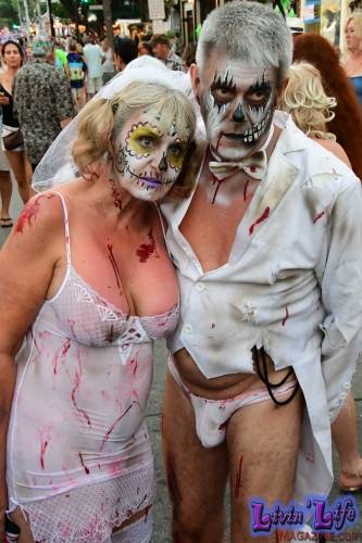 Vibrant Body Art and Elaborate Costumes at Fantasy Fest 2018, Key West
