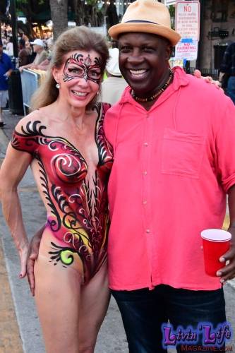 Vibrant Body Art and Elaborate Costumes at Fantasy Fest 2018, Key West