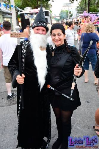 Vibrant Body Art and Elaborate Costumes at Fantasy Fest 2018, Key West