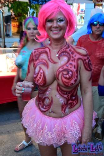 Vibrant Body Art and Elaborate Costumes at Fantasy Fest 2018, Key West