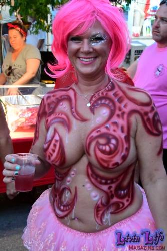 Vibrant Body Art and Elaborate Costumes at Fantasy Fest 2018, Key West