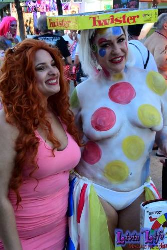Vibrant Body Art and Elaborate Costumes at Fantasy Fest 2018, Key West