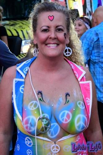 Vibrant Body Art and Elaborate Costumes at Fantasy Fest 2018, Key West