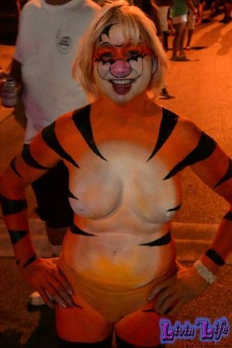 Vibrant Body Art and Elaborate Costumes at Fantasy Fest 2018, Key West