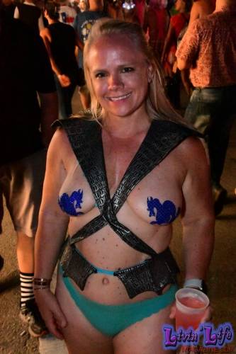 Vibrant Body Art and Elaborate Costumes at Fantasy Fest 2018, Key West