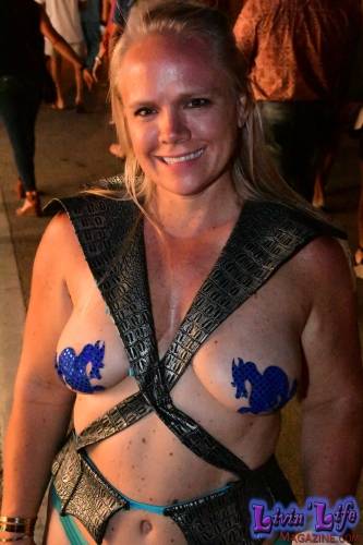 Vibrant Body Art and Elaborate Costumes at Fantasy Fest 2018, Key West