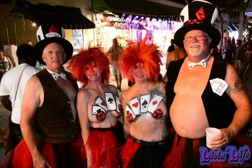 Vibrant Body Art and Elaborate Costumes at Fantasy Fest 2018, Key West