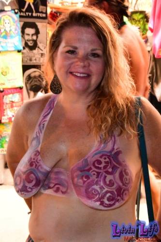Vibrant Body Art and Elaborate Costumes at Fantasy Fest 2018, Key West