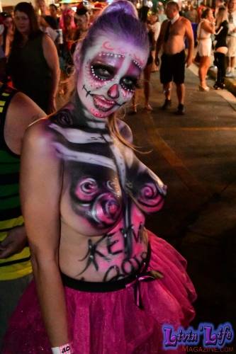 Vibrant Body Art and Elaborate Costumes at Fantasy Fest 2018, Key West