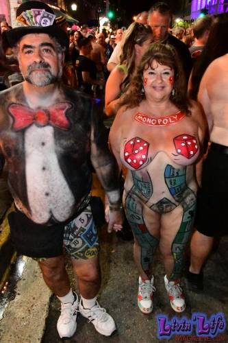 Vibrant Body Art and Elaborate Costumes at Fantasy Fest 2018, Key West