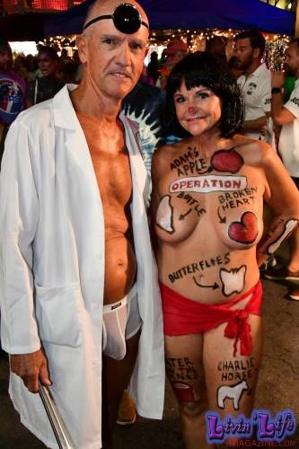 Vibrant Body Art and Elaborate Costumes at Fantasy Fest 2018, Key West