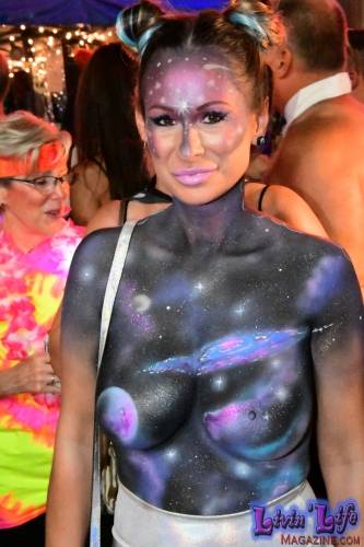 Vibrant Body Art and Elaborate Costumes at Fantasy Fest 2018, Key West