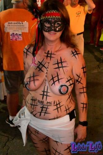 Vibrant Body Art and Elaborate Costumes at Fantasy Fest 2018, Key West