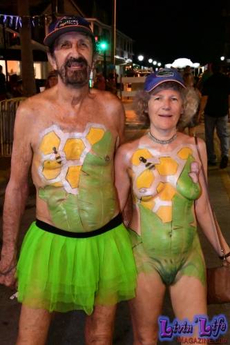 Vibrant Body Art and Elaborate Costumes at Fantasy Fest 2018, Key West