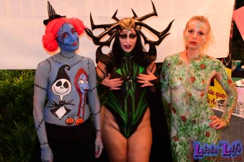 Vibrant Body Art and Elaborate Costumes at Fantasy Fest 2018, Key West
